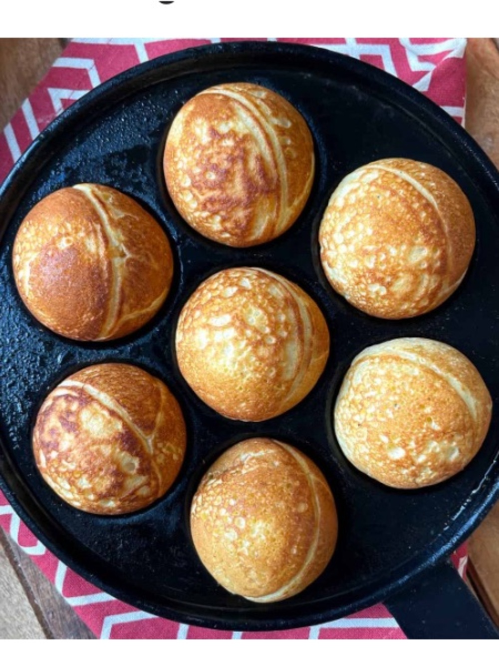 Nordic Ware Nonstick 7-Cup Aebleskiver / Pancake Pan. - Picture 2 of 5